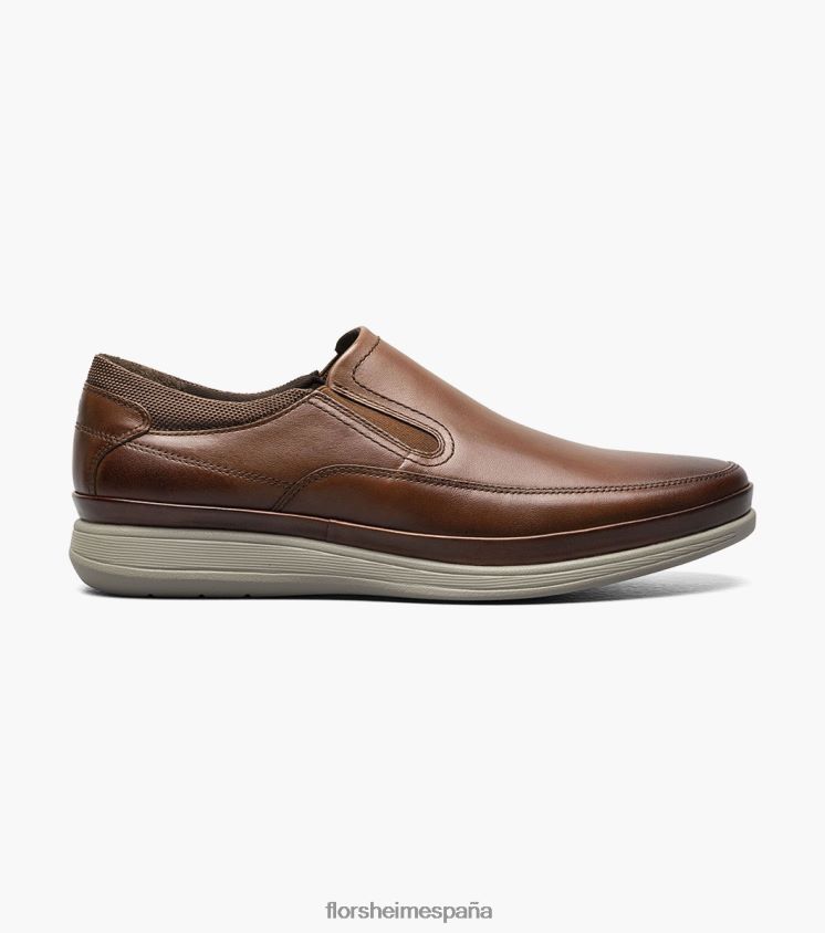 moc moc toe slip on Florsheim hombres LPVB4P329 calzado coñac - Imagen 2