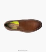 moc moc toe slip on Florsheim hombres LPVB4P329 calzado coñac - Imagen 4