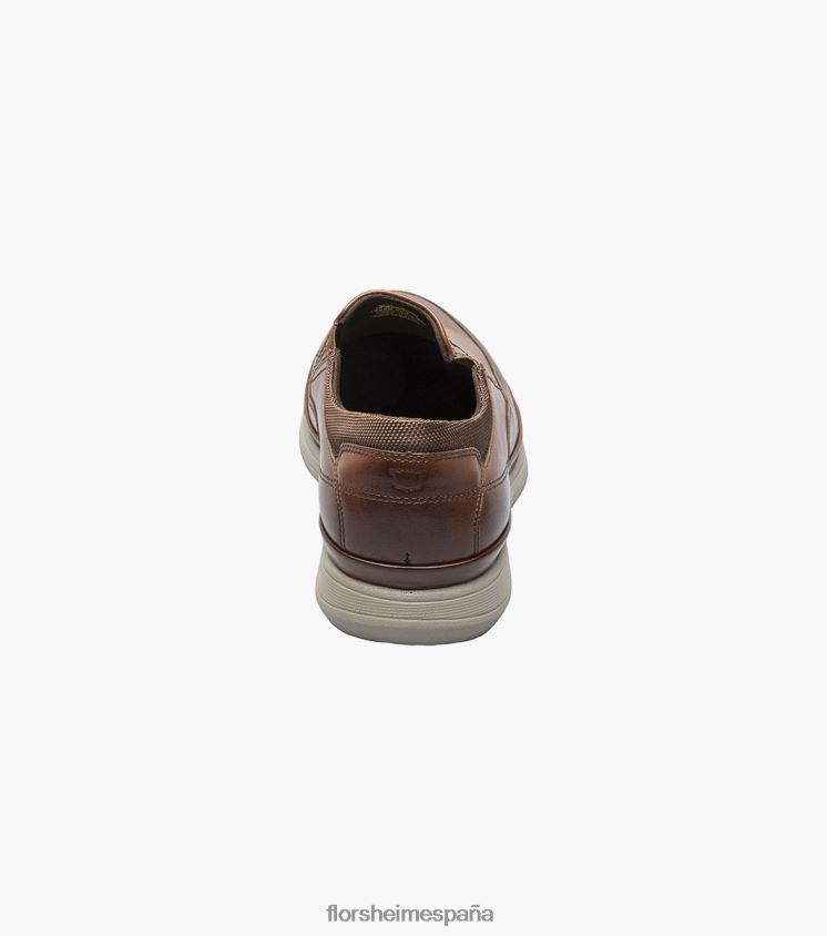 moc moc toe slip on Florsheim hombres LPVB4P329 calzado coñac - Imagen 7