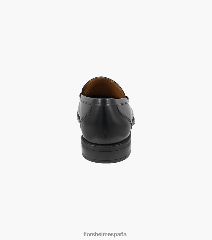 mocasines amelio con puntera de mocasín Florsheim hombres LPVB4P259 calzado negro - Imagen 7