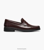 mocasines berkley flex moc toe penny Florsheim hombres LPVB4P178 calzado borgoña - Imagen 2