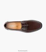 mocasines berkley flex moc toe penny Florsheim hombres LPVB4P178 calzado borgoña - Imagen 4