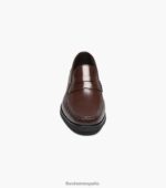 mocasines berkley flex moc toe penny Florsheim hombres LPVB4P178 calzado borgoña - Imagen 6