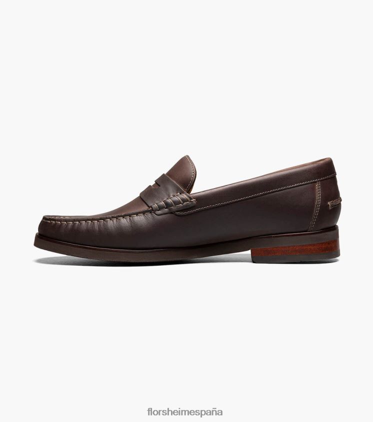 mocasines berkley flex moc toe penny Florsheim hombres LPVB4P180 calzado marrón ch - Imagen 5