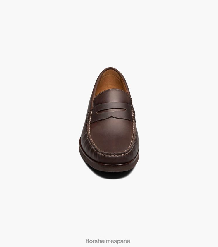 mocasines berkley flex moc toe penny Florsheim hombres LPVB4P180 calzado marrón ch - Imagen 6