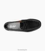mocasines berkley moc toe penny Florsheim hombres LPVB4P182 calzado negro - Imagen 4