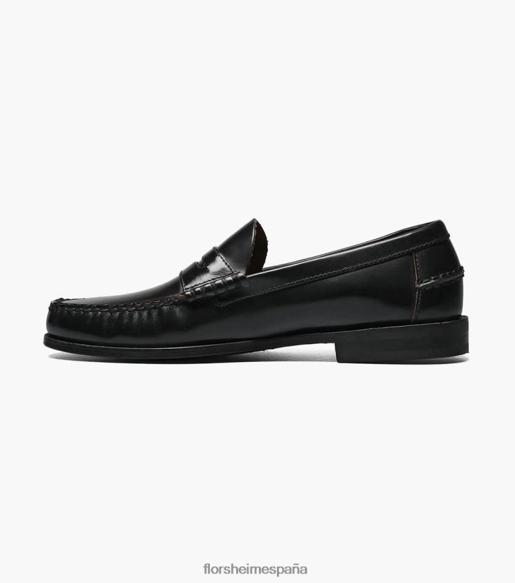 mocasines berkley moc toe penny Florsheim hombres LPVB4P182 calzado negro - Imagen 5