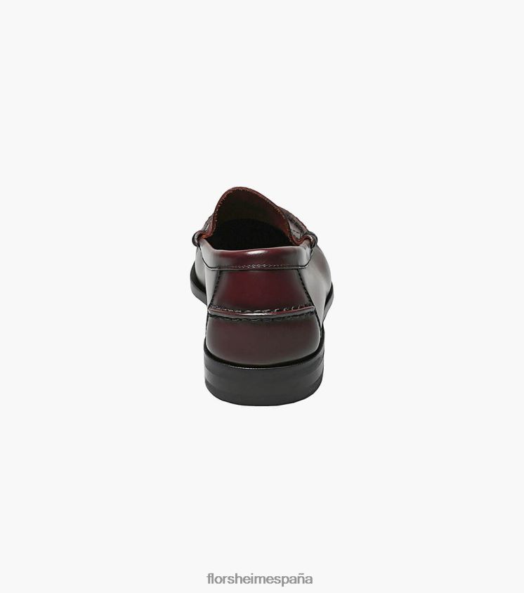 mocasines berkley moc toe penny Florsheim hombres LPVB4P183 calzado borgoña - Imagen 7