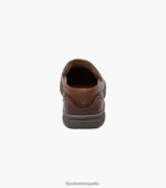 mocasines con puntera de mocasín en el centro Florsheim hombres LPVB4P241 calzado coñac - Imagen 7