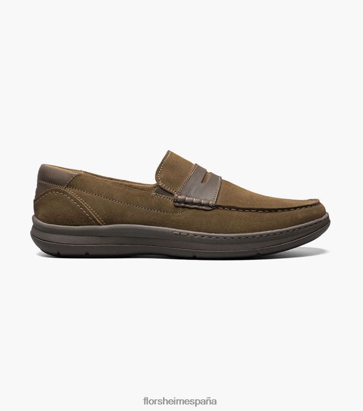 mocasines con puntera de mocasín en el centro Florsheim hombres LPVB4P243 calzado hongo multi - Imagen 2