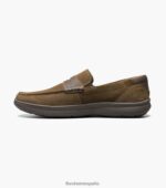 mocasines con puntera de mocasín en el centro Florsheim hombres LPVB4P243 calzado hongo multi - Imagen 5