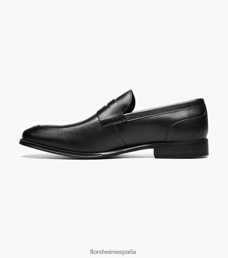 mocasines jetson moc toe penny Florsheim hombres LPVB4P213 calzado negro - Imagen 5