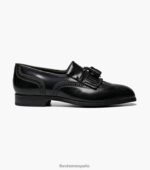mocasines lexington con punta de ala Florsheim hombres LPVB4P167 calzado negro - Imagen 2