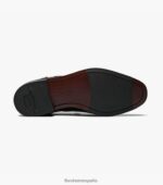 mocasines lexington con punta de ala Florsheim hombres LPVB4P167 calzado negro - Imagen 3