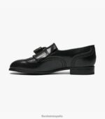 mocasines lexington con punta de ala Florsheim hombres LPVB4P167 calzado negro - Imagen 5
