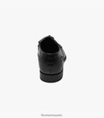 mocasines lexington con punta de ala Florsheim hombres LPVB4P167 calzado negro - Imagen 7