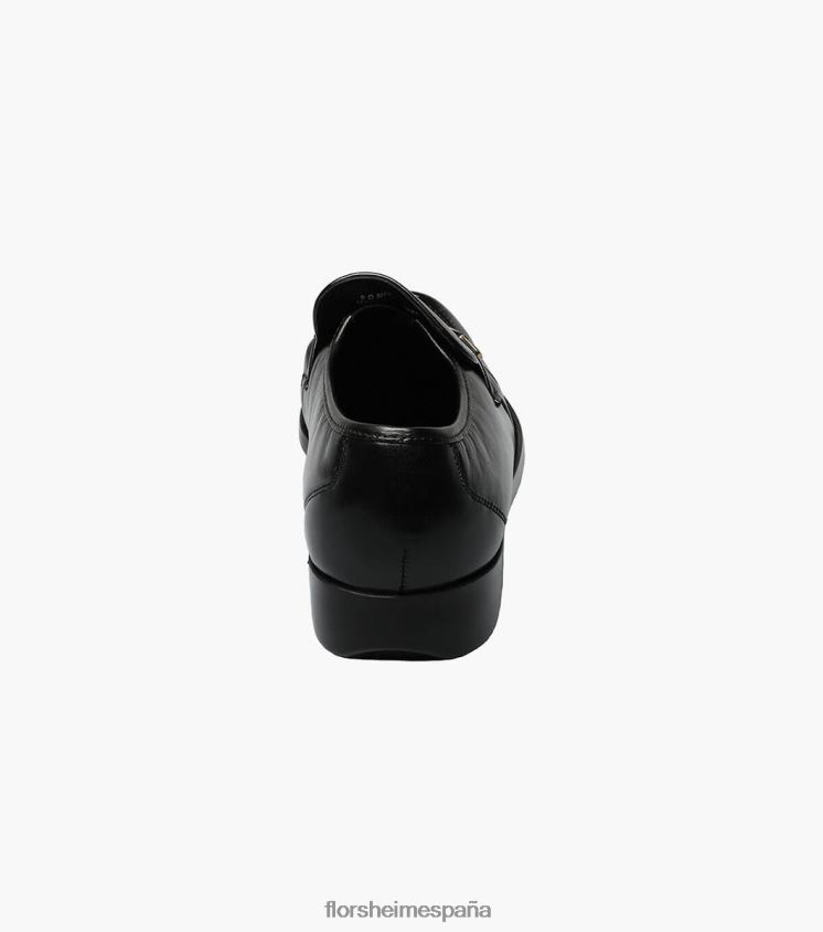 mocasines milano moc toe bit Florsheim hombres LPVB4P278 calzado negro - Imagen 7