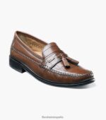 mocasines pisa mocasín con borlas Florsheim hombres LPVB4P255 calzado coñac