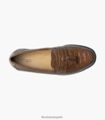 mocasines pisa mocasín con borlas Florsheim hombres LPVB4P255 calzado coñac - Imagen 4