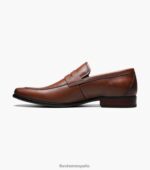 mocasines postino 2 con puntera mocasín Florsheim hombres LPVB4P197 calzado coñac - Imagen 5