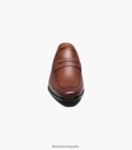 mocasines postino 2 con puntera mocasín Florsheim hombres LPVB4P197 calzado coñac - Imagen 6
