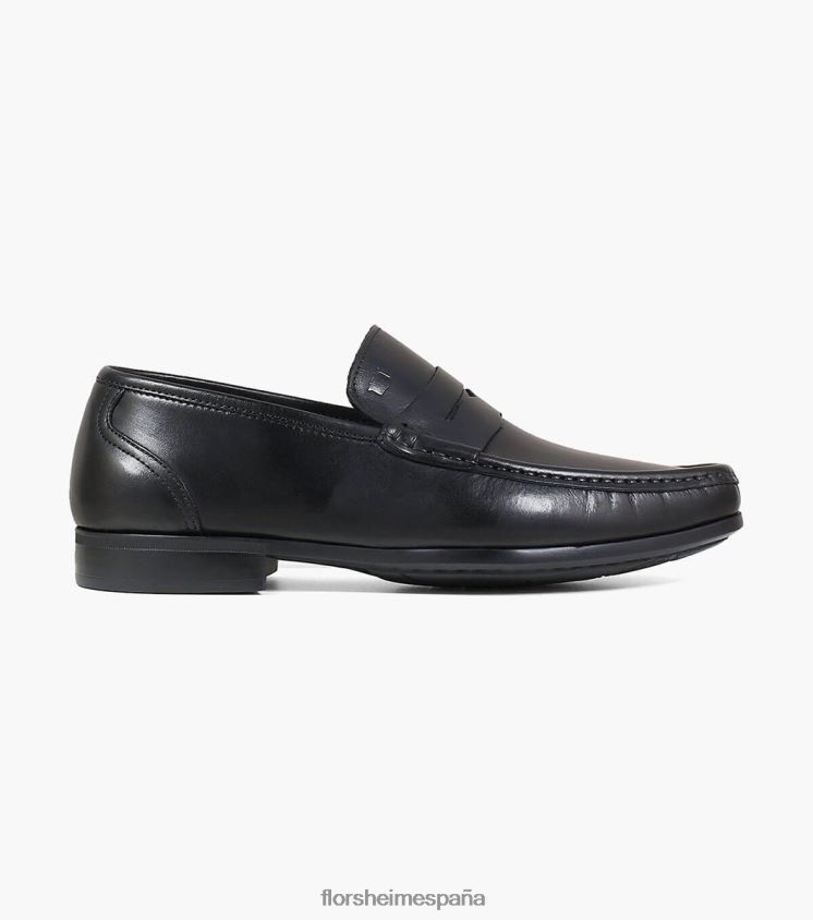 mocasines puente moc toe penny Florsheim hombres LPVB4P277 calzado negro - Imagen 2