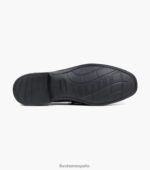 mocasines puente moc toe penny Florsheim hombres LPVB4P277 calzado negro - Imagen 3
