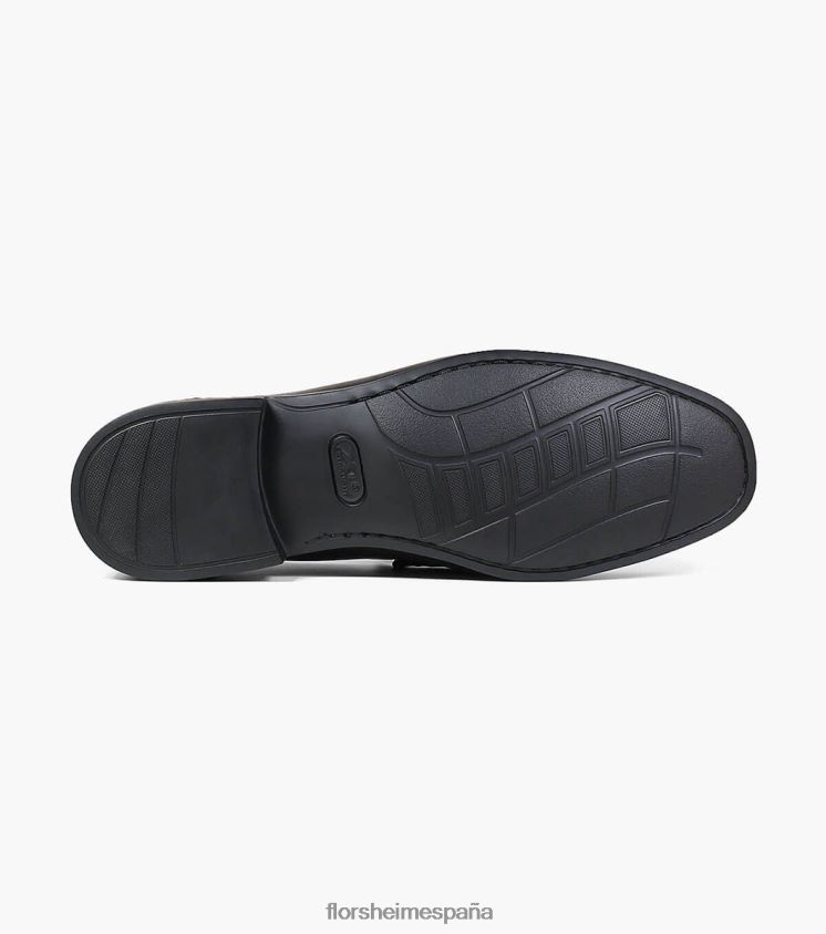 mocasines puente moc toe penny Florsheim hombres LPVB4P277 calzado negro - Imagen 3