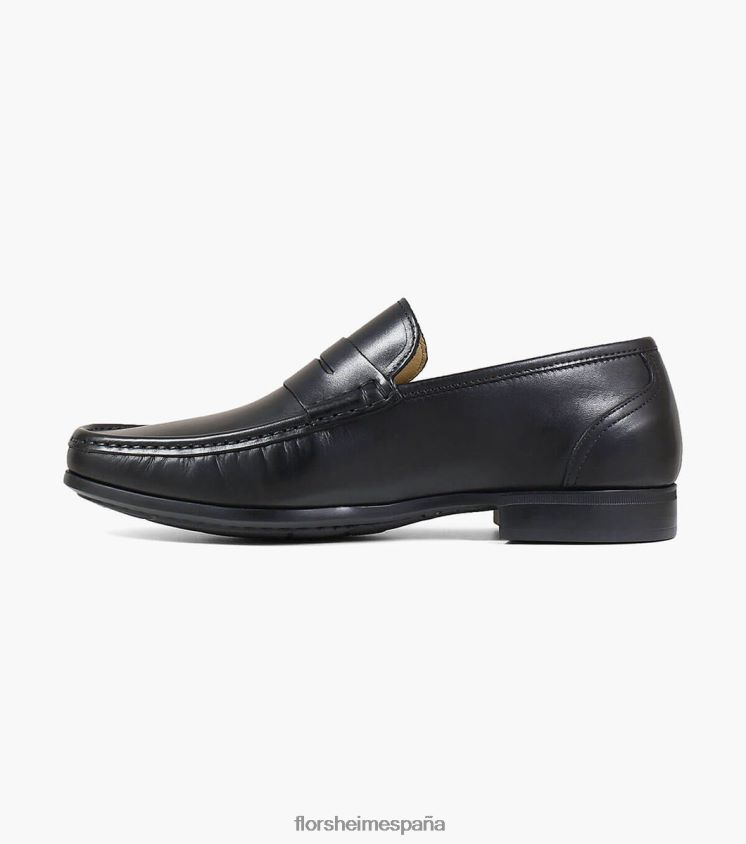 mocasines puente moc toe penny Florsheim hombres LPVB4P277 calzado negro - Imagen 5