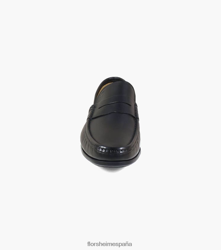 mocasines puente moc toe penny Florsheim hombres LPVB4P277 calzado negro - Imagen 6