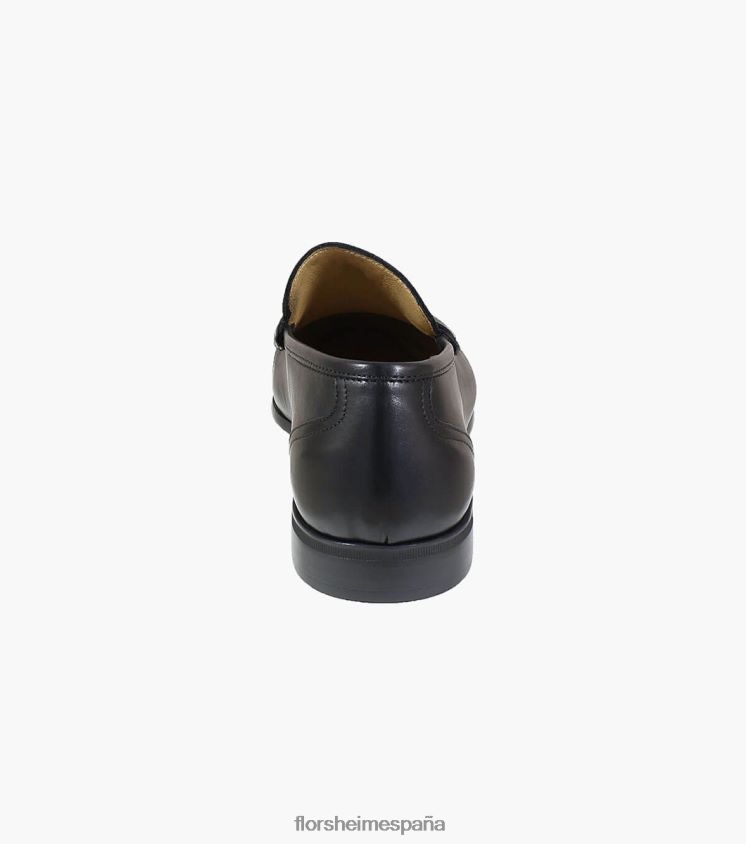 mocasines puente moc toe penny Florsheim hombres LPVB4P277 calzado negro - Imagen 7