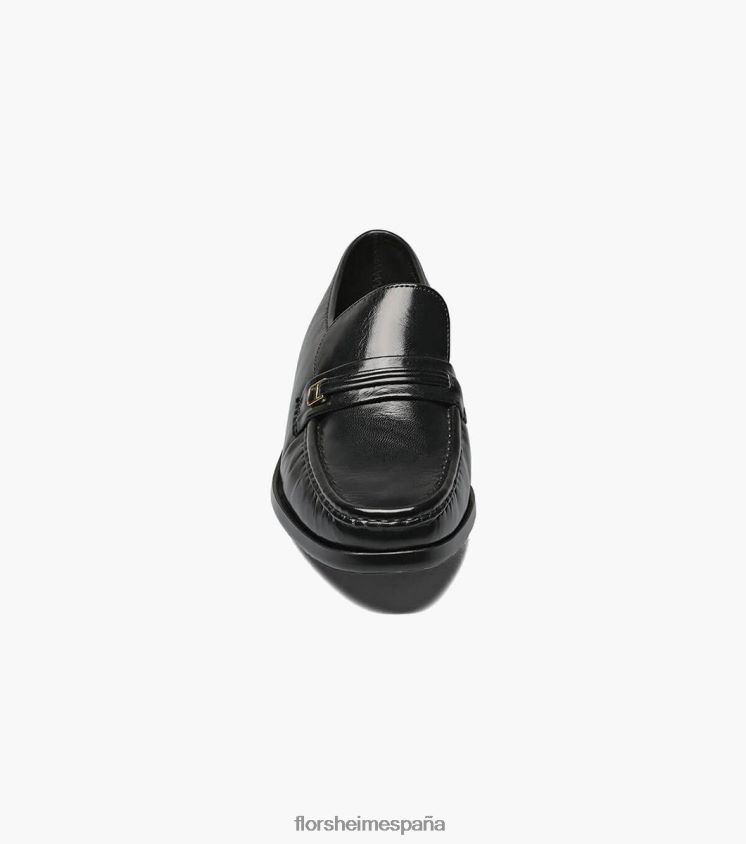 mocasines riva moc toe bit Florsheim hombres LPVB4P130 calzado negro - Imagen 6