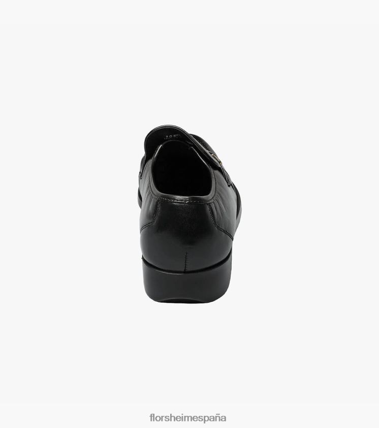 mocasines riva moc toe bit Florsheim hombres LPVB4P130 calzado negro - Imagen 7