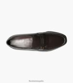 mocasines riva moc toe bit Florsheim hombres LPVB4P131 calzado marrón - Imagen 4