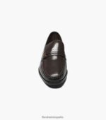 mocasines riva moc toe bit Florsheim hombres LPVB4P131 calzado marrón - Imagen 6