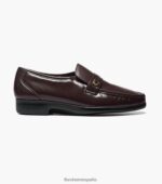 mocasines riva moc toe bit Florsheim hombres LPVB4P133 calzado borgoña - Imagen 2
