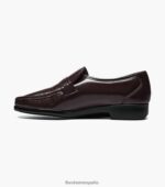 mocasines riva moc toe bit Florsheim hombres LPVB4P133 calzado borgoña - Imagen 5