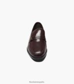 mocasines riva moc toe bit Florsheim hombres LPVB4P133 calzado borgoña - Imagen 6