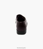 mocasines riva moc toe bit Florsheim hombres LPVB4P133 calzado borgoña - Imagen 7
