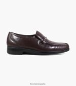 mocasines rovito moc toe bit Florsheim hombres LPVB4P256 calzado borgoña - Imagen 2
