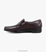 mocasines rovito moc toe bit Florsheim hombres LPVB4P256 calzado borgoña - Imagen 5