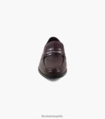 mocasines rovito moc toe bit Florsheim hombres LPVB4P256 calzado borgoña - Imagen 6