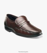 mocasines rovito moc toe bit Florsheim hombres LPVB4P257 calzado marrón
