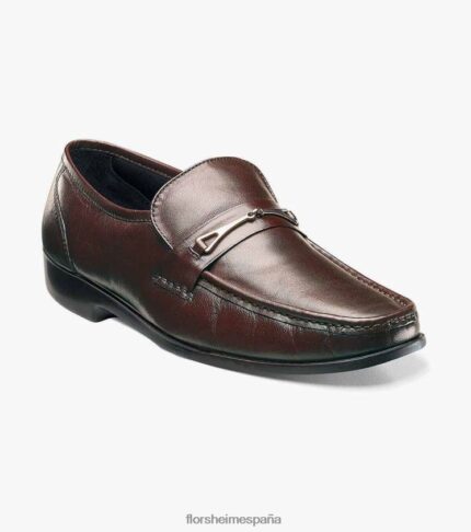 mocasines rovito moc toe bit Florsheim hombres LPVB4P257 calzado marrón