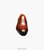 mocasines sorrento con puntera de mocasín Florsheim hombres LPVB4P198 calzado coñac - Imagen 6