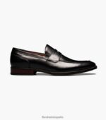mocasines sorrento con puntera de mocasín Florsheim hombres LPVB4P199 calzado negro - Imagen 2
