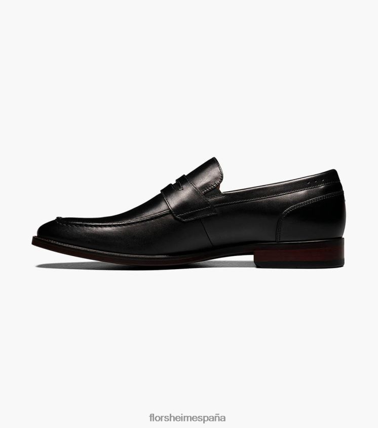 mocasines sorrento con puntera de mocasín Florsheim hombres LPVB4P199 calzado negro - Imagen 5