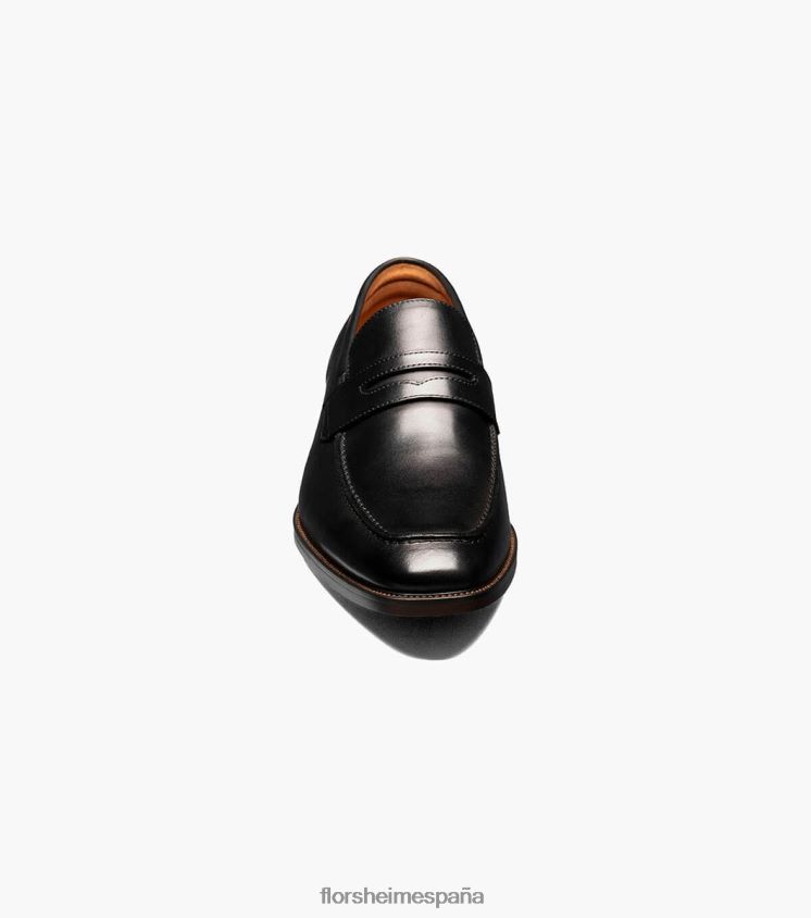 mocasines sorrento con puntera de mocasín Florsheim hombres LPVB4P199 calzado negro - Imagen 6