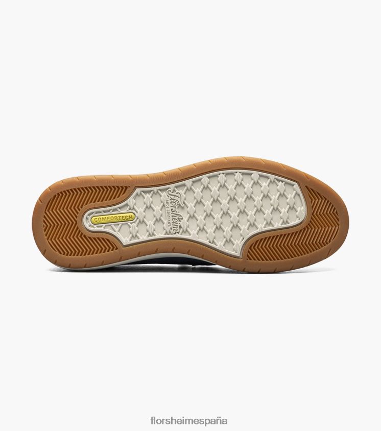 mocasines venecianos con punta de mocasín Heist 2 Florsheim hombres LPVB4P28 calzado ante azul - Imagen 3