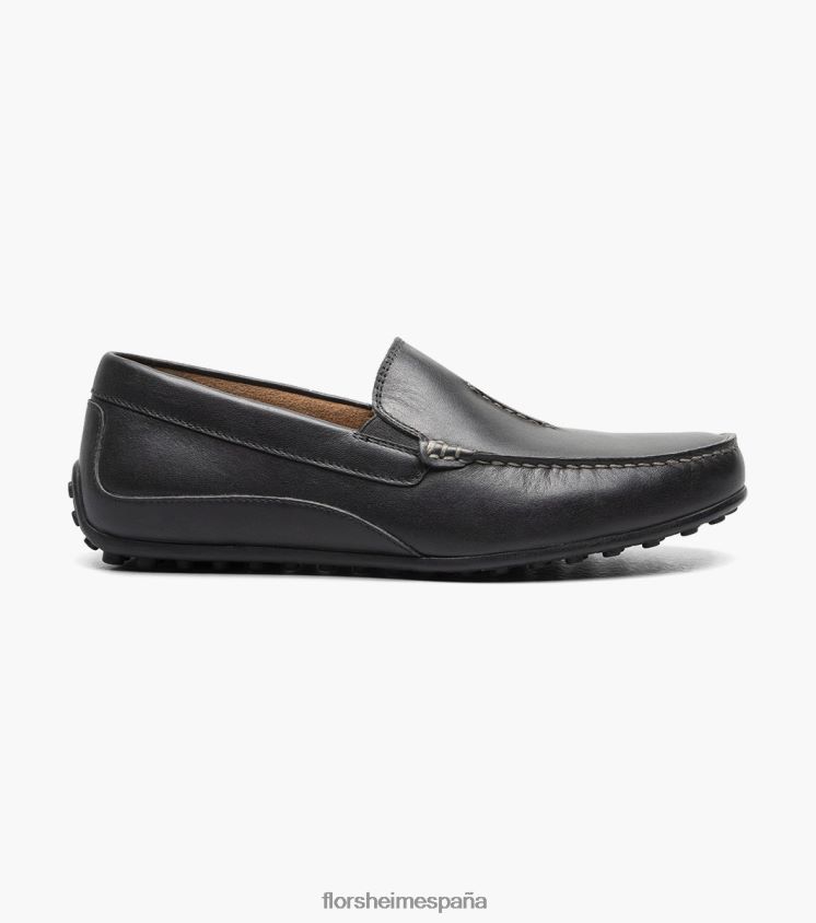mocasines venecianos con puntera de acelerador Florsheim hombres LPVB4P105 calzado negro - Imagen 2